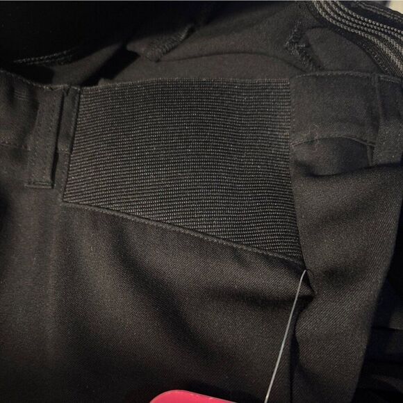 NWT ISABEL MATERNITY 6 Ankle Skinny Trouser Pants Solid BLK Inset Panel Stretch - Picture 6 of 14